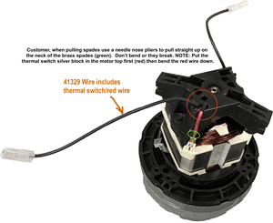 41329 Thermal Shut-off with wire for motor 1155